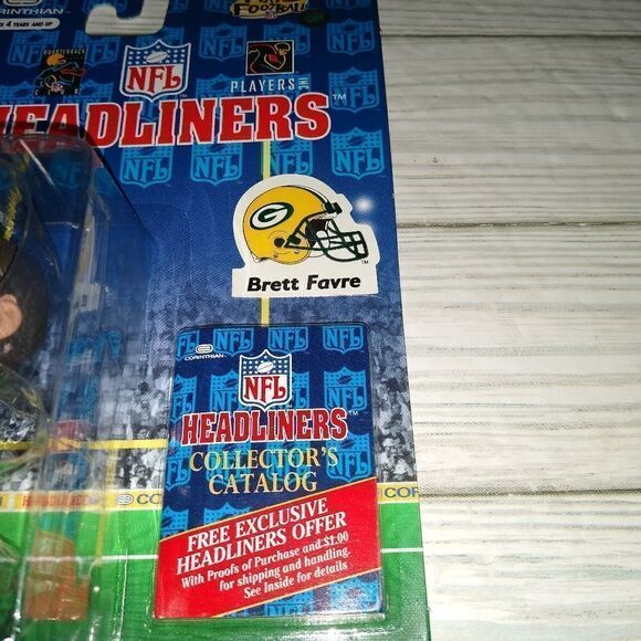 Corinthian NFL Football Headliners Brett Favre Green Bay Packers Figurine - Picture 5 of 8